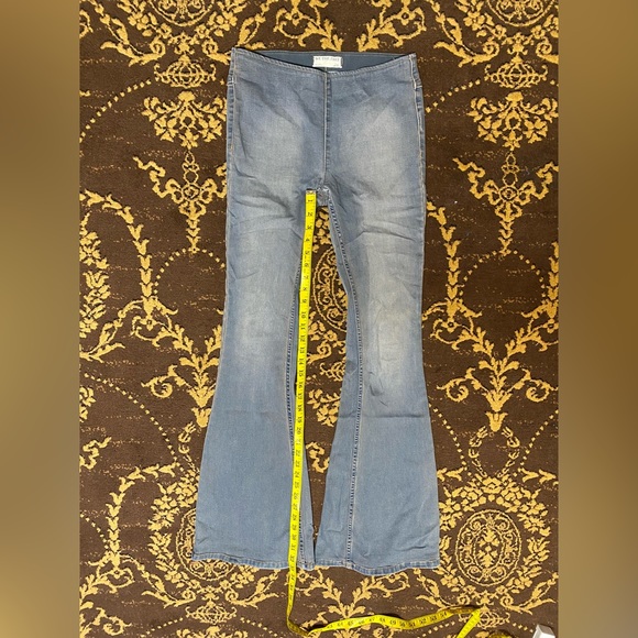 Free People Penny Pull On Flare Jeans - Picture 7 of 10